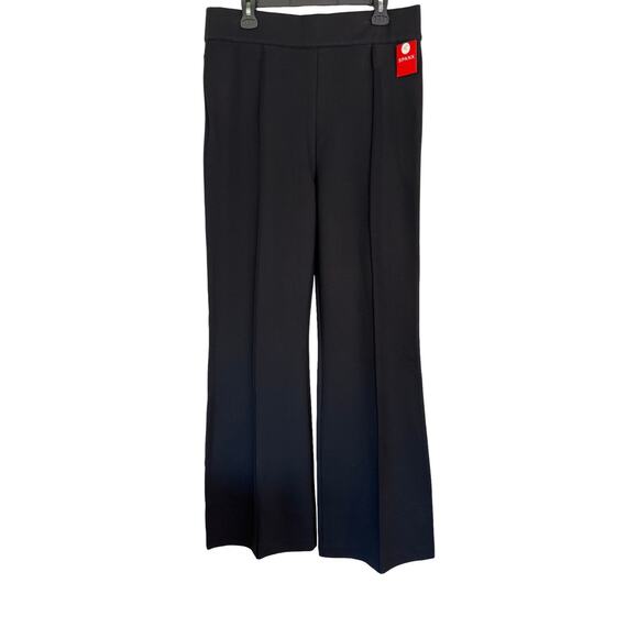 Spanx Hi-Rise Flare Pants Ponte Classic Black 1X Tall NWT $148 - Picture 1 of 9